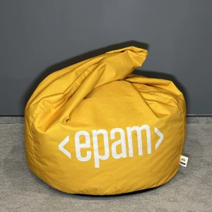 Worek/puff Mitko żółta
