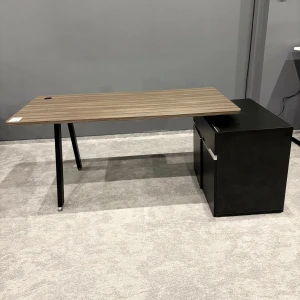 Biurko z szafką managerską 1600x800(1800)x730h